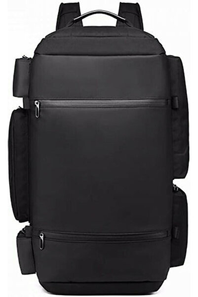 OZUKO Σάκος Ταξιδιού Back 60lt Μαύρο Ύφασμα Μ60xΠ30xΥ29εκ Κωδικός: 9326