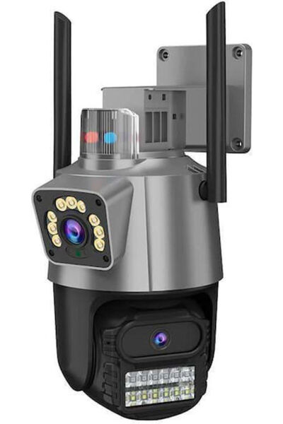 Jortan JT-9687 Κάμερα Παρακολούθησης IP Wi-Fi Full HD 1080p Αδιάβροχη με Αμφί...