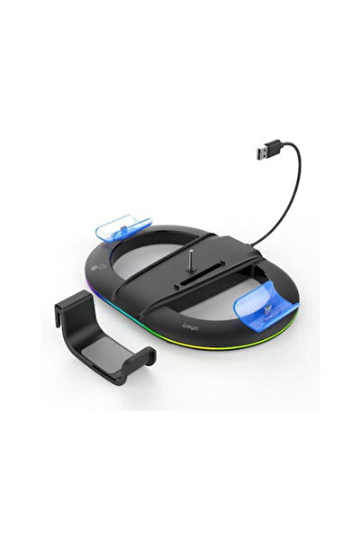ipega Pg-p5s045h Πολυλειτουργική Βάση Φόρτισης Μαύρη