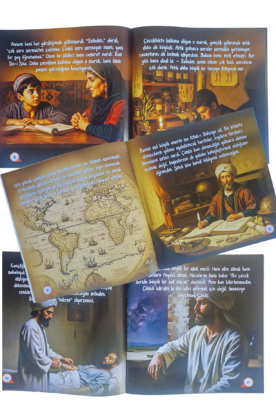 Nef Yayınları Çocuklar İçin Tarih ve Değerler Masal Seti