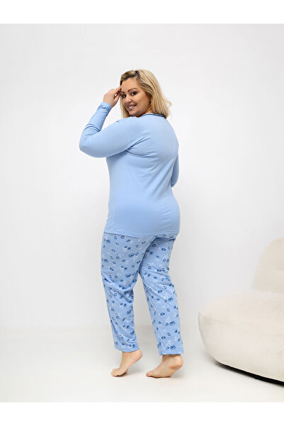 Factory Price Pijama Dama Albastru