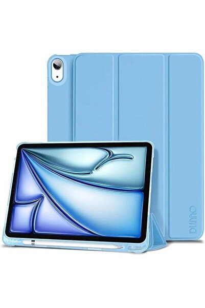 ELTRAZONE حافظة ثلاثية الطي باللون الأزرق السماوي لأجهزة iPad Air (13 بوصة، M...