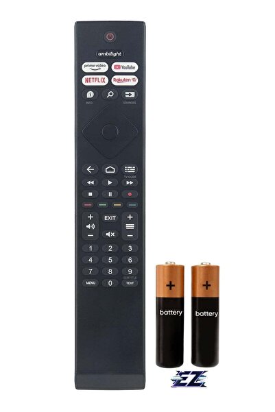 ELTRAZONE جهاز تحكم عن بعد بديل لتلفزيون فيليبس 4K UHD LED