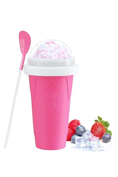 Generic Portable Silica Freeze Mug for Milkshake Slush and Ice Cream Smoothie