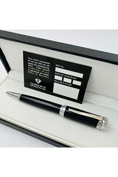 FANDER BLUE A metal pen featuring a classic and elegant design from Fender Blue.