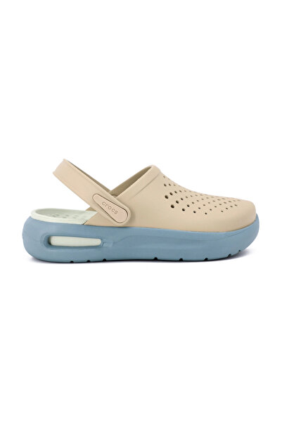 Crocs Inmotion Clog 209964-0Lj Unisex Slippers Beige Blue Juststep