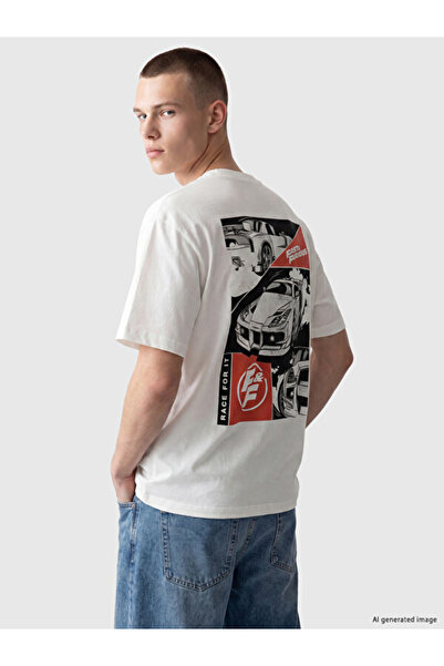 LC Waikiki Esvab • Modern & Distinctive Zero Roba Collar Fast & Furious Print...