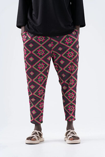 FıttingRoom Baggy Pants with Elastic Waist