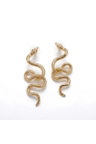 h&b design jewel Design Snake Earrings