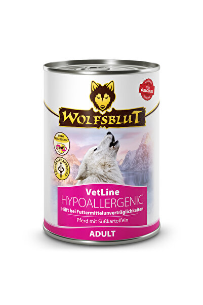 Wolfsblut VetLine Hypoallergenic 395 g – Hrană umedă hipoalergenică pentru câ...