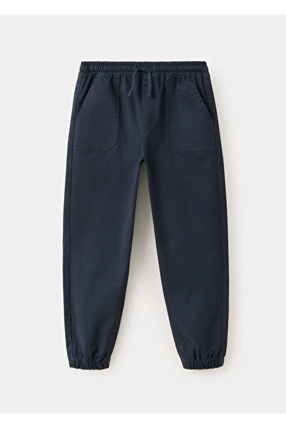 MANGO Kids Pamuklu jogger pantolon