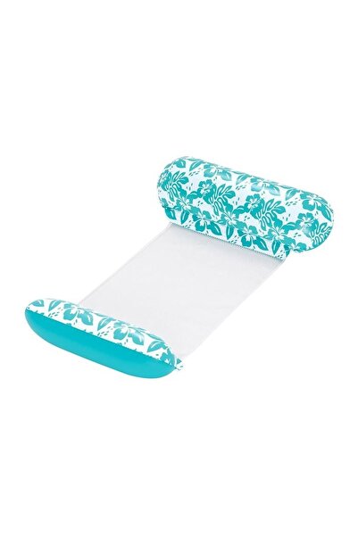 BESTWAY Saltea gonflabilă Model Floral 140x87cm, cu plasă răcoritoare pentru ...