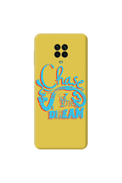 Other Xiaomi Redmi Note 9 Pro Chase Your Dream Yellow Colored Silicone TPU Θήκη
