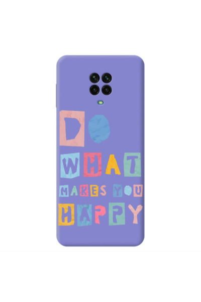Other Xiaomi Redmi Note 9 Pro Do What Makes Purple Colored Silicone TPU Θήκη