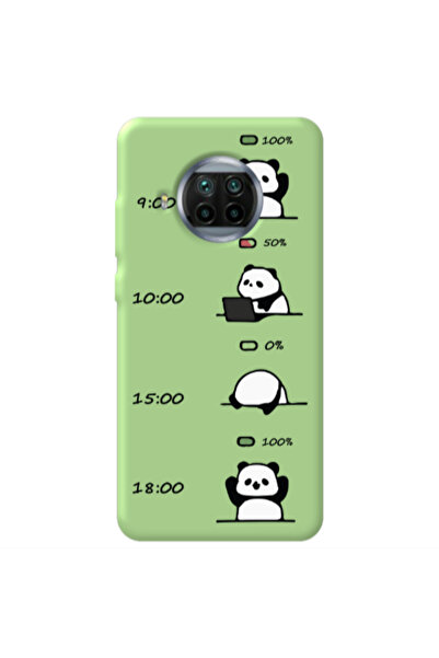 Other Xiaomi Mi 10T Lite My situation at work Light Green Colored Silicone TP...