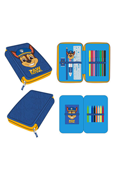 PAW PATROL Penar dublu echipat cu 21 de piese, Albastru