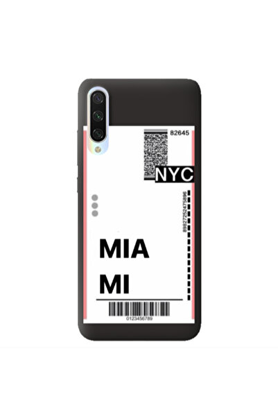 Other Xiaomi Mi 9 Lite Miami NYC Black Colored Silicone TPU Θήκη