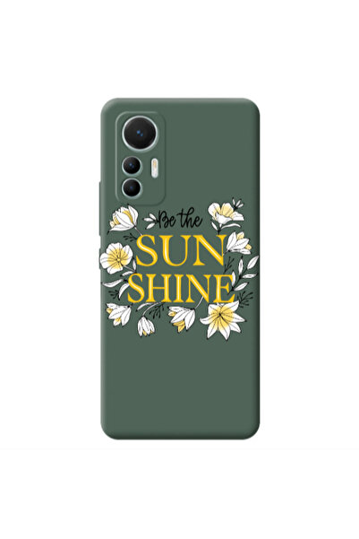 Other Xiaomi Mi 12 Lite Sun Shine Dark Green Colored Silicone TPU Θήκη