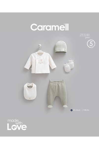 Caramell طقم ميني ترافل المكون من 5 قطع للاستخدام في المستشفيات ZE2281