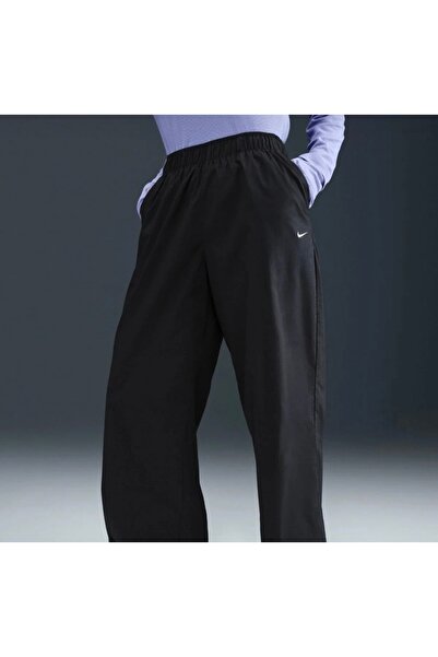Nike Chill Poplin HR OH Yazlık Siyah Eşofman Altı KUZEY SPORT