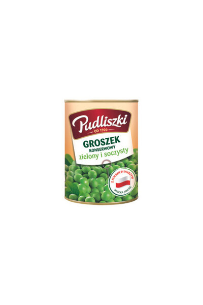 Pudliszki Mazare conservata verde si suculenta 400 g