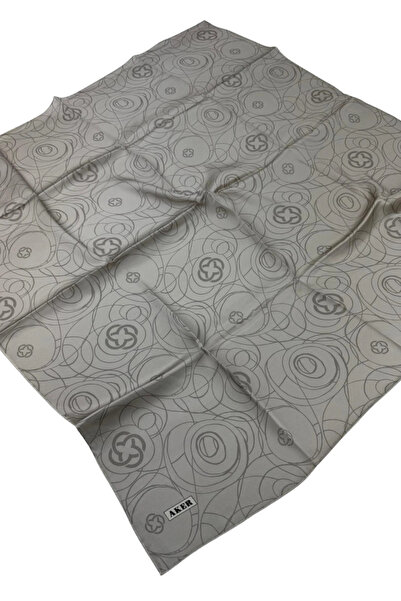 Aker Sura Silk Patterned Scarf 9124701