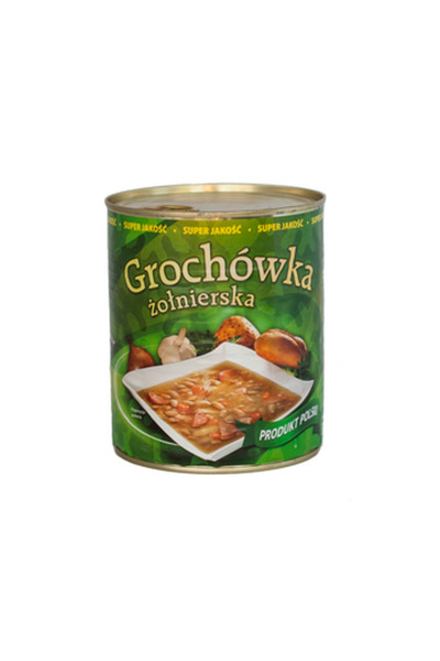 Generic Brand Ciorba de mazare Yabra, 800g, cu carnati si bacon, fara gluten