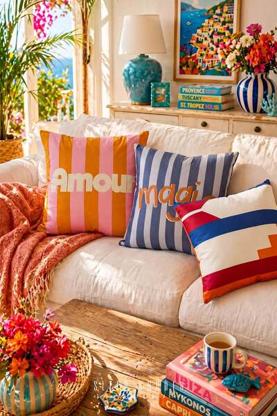 Sleep Garden Design Decorative Throw Pillow Cover |   Modern Home Decor 43X43...