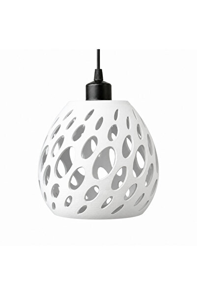 PrintForge Перлен абажур, PrintForge ® 3D принтиран, 20x20x19 см, изработен о...
