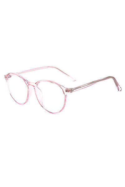 Techsuit Ochelari anti-lumină albastră Reflex TR90 (F8551-C5) - Rotunzi - Roz...
