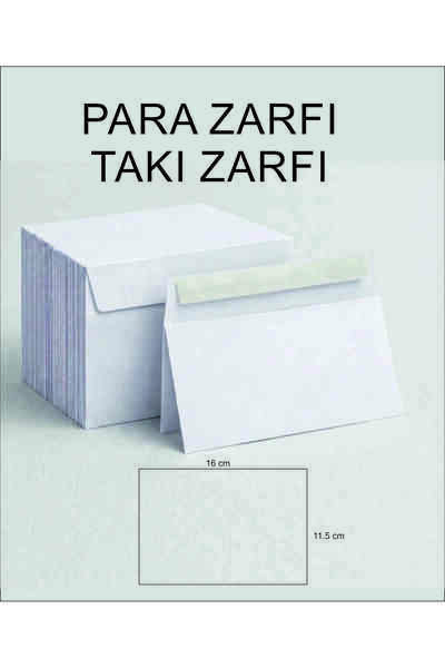 Zarfsan Takı zarfı - para zarfı - mektup zarfı