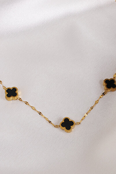 Süspüs Accessories Iconic Clover Vip Gold Necklace
