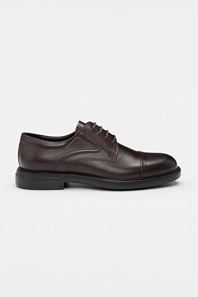 Morven Men's Brown Classic Analin Eva Sole Shoes