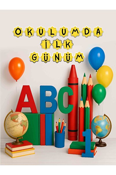 PROMISEBACKDROP2 150X200 cm , Okulda İlk Günüm,Okul Etkinlik Kumaş Fon