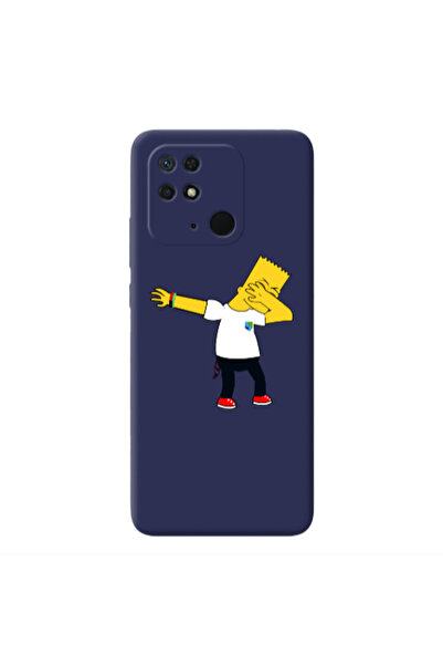 Other Xiaomi Redmi 10C Simpsons2 Dark blue Colored Silicone TPU Θήκη
