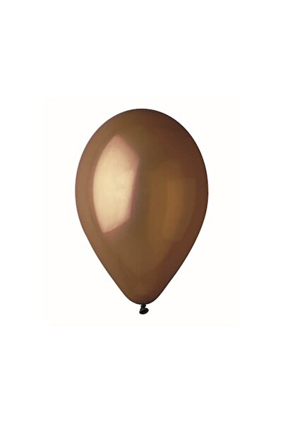 GE.MA.R srl - Italy Set de 100 baloane maro de 30 cm, Gemar