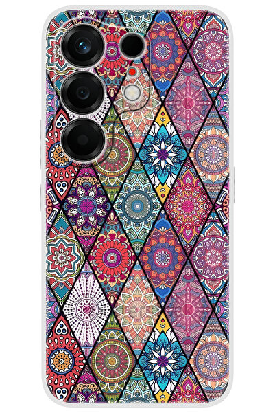 TECNO Camon 50 ULTRA (CN7c) Uyumlu Kılıf Desen Baskılı Silikon Kilim Tasarım ...
