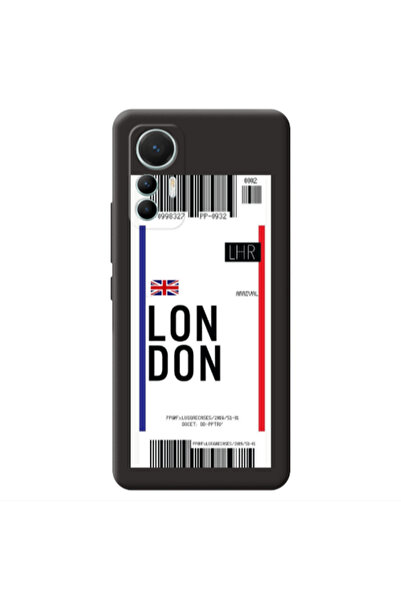 Other Xiaomi Mi 12 Lite London Arrival Black Colored Silicone TPU Θήκη