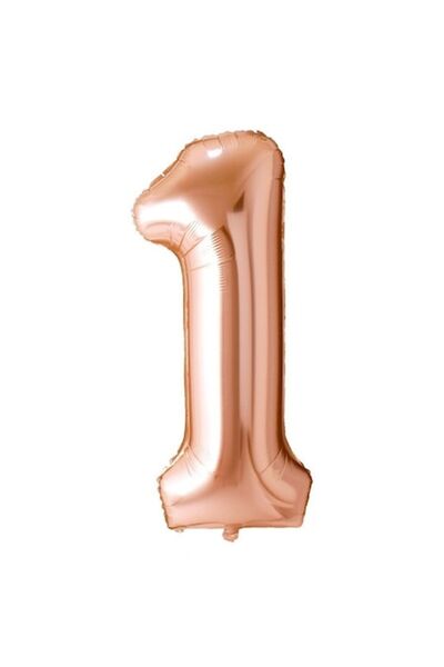 OEM Balon din folie număr, 102cm, Șampanie