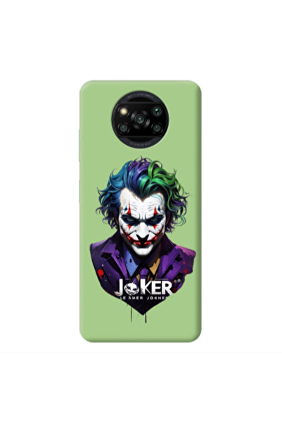 Other Xiaomi Poco X3 /X3 Pro Le amer Joker Light Green Colored Silicone TPU Θήκη