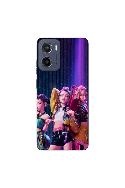 OEM Husa compatibila cu Motorola Moto G05 Silicon Tpu Model KPop Demon Hunter...