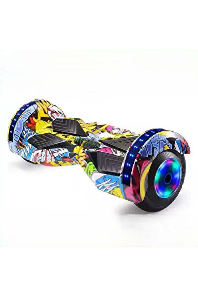 OEM Hoverboard cu auto-echilibrare, cu lumini LED, telecomandă, Bluetooth, ro...