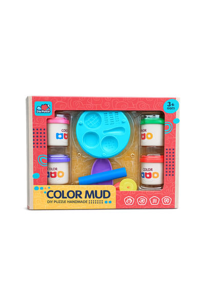 Baby Planet Jia Bai Li Children's 3D Handmade Animal and Shape Modeling Clay ...