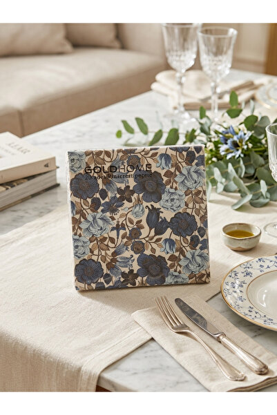 METE MUM PİNTEREST DESENLİ DEKORATİF KAĞIT PEÇETE 33X33 CM - 20'Lİ PAKET - SO...