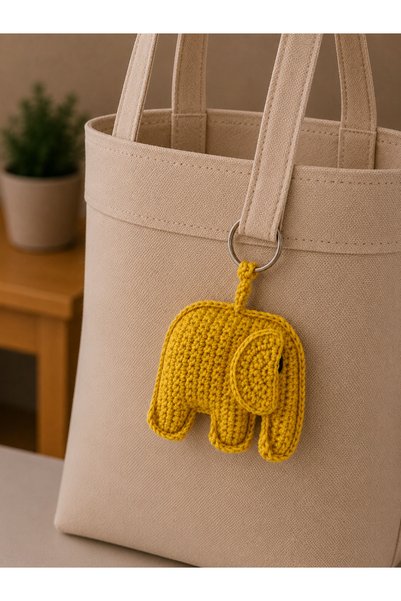 FLY LIFE Hand-Knitted Amigurumi Keychain / Bag Charm