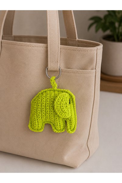 FLY LIFE Hand-Knitted Amigurumi Keychain / Bag Charm