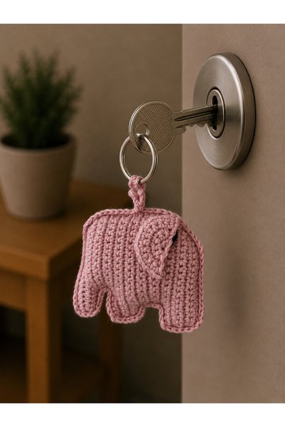 FLY LIFE Hand-Knitted Amigurumi Keychain / Bag Charm
