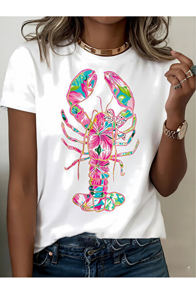 17 seramik Women's Round-neck Short-sleeved T-shirt - Stylish, Elegant, Fitte...