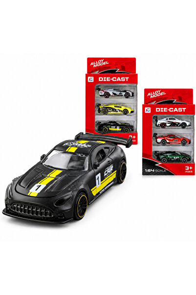Alloy Models 1:64 Metal Toy Car Pull Back System - Version 1