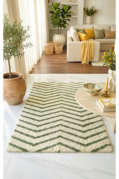 EUROBANO Marta Nordic Machine Washable Living Room Bedroom Floor Mat Carpet S...